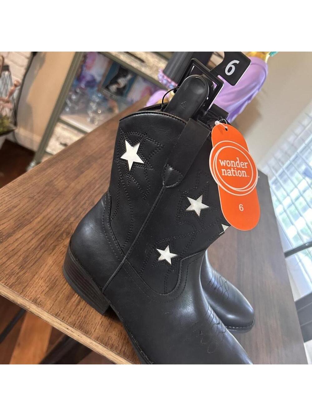 Wonder Nation Women's Black Boot